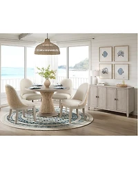 Furniture 40" Sirena Wood Side Chair