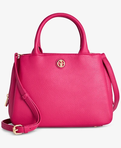 Giani Bernini Pebble Small Satchel Bag, Exclusively at Macy's
