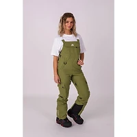 Oosc Women's Yeh Girl Bib Pant Teal