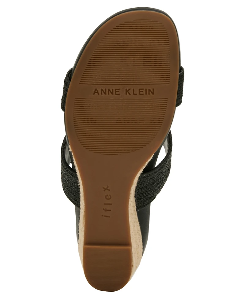 Anne Klein Women's Kapricorn Slip-On Dress Sandals