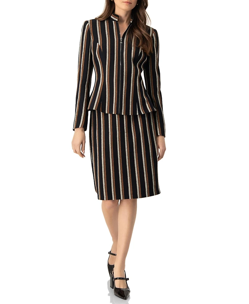 Ivonne Women's Striped Jacket