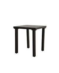 Boyel Living Rattan-Woven Powder-Coated Detachable 3-Piece Chat Set