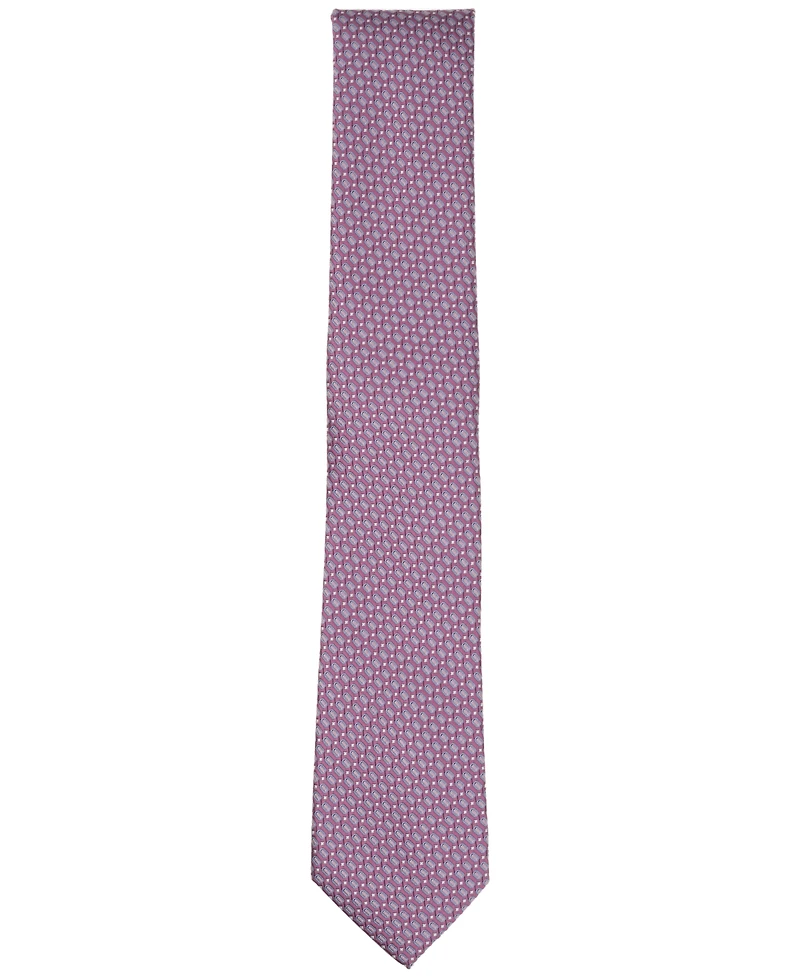 Alfani Men's Renato Geometric Pattern Slim Tie, Macy's Exclusive