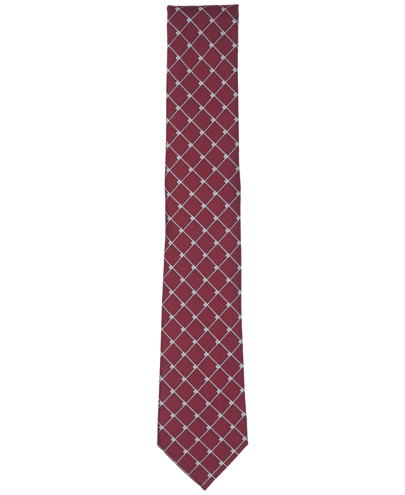 Alfani Men's Banks Geometric Pattern Slim Tie, Macy's Exclusive