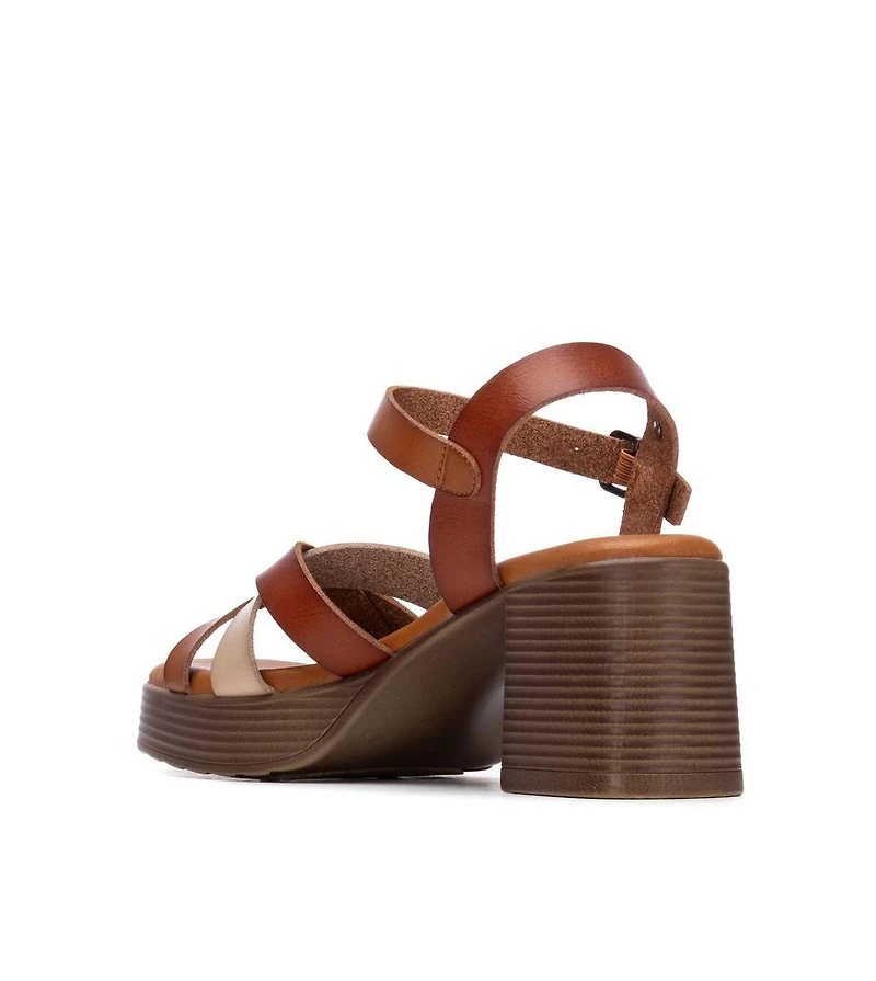 Xti Women's Refresh Collection Block Heel Strappy Sandals