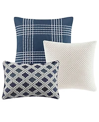 Madison Park Signature Essence Clipped Jacquard 9-Pc.Comforter Set, Queen