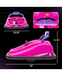 Hongge 12V Kids Electric Bumper Car with 360 Degree Spin