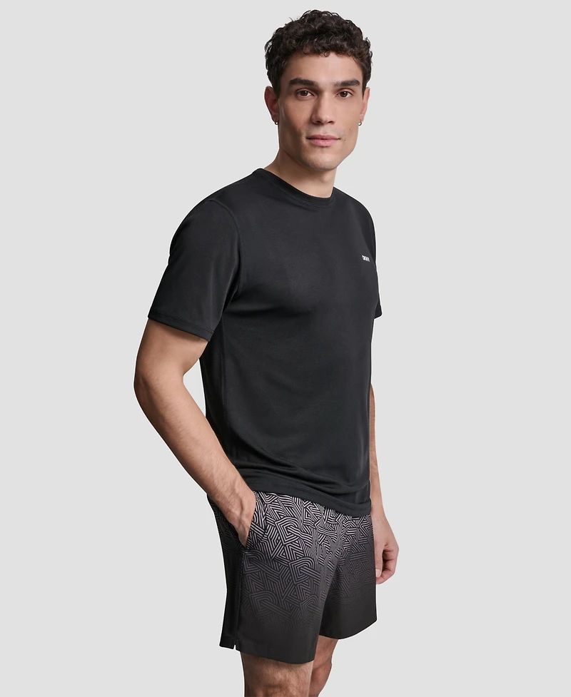 Dkny Men's Short-Sleeve Rash Guard T-Shirt