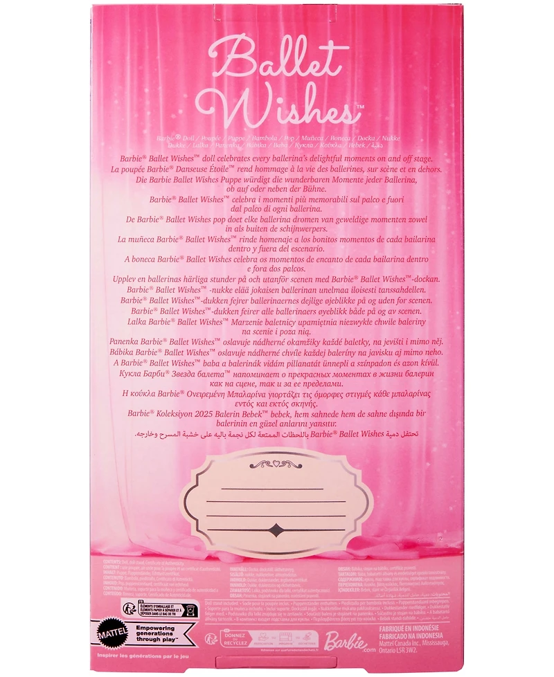 Barbie Signature Ballet Wishes Doll
