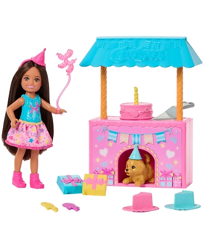 Barbie Family and Friends Club Chelsea Surprise Birthday Party Playset