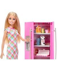 Barbie Doll and Kitchen Accessories Playset