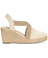 Style & Co. Women's Siennaa Round Toe Wedge Espadrilles Sandals, Macy's Exclusive