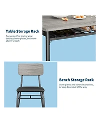 gaomon Kitchen Table Dining Table Set for Dining Room, Home Office
