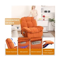 Dyhome Dining Chairs Set of 2, Mid Century Modern Upholstered Boucle Kitchen Room