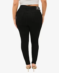 True Religion Plus Jennie Curvy Skinny Mid Rise Jeans