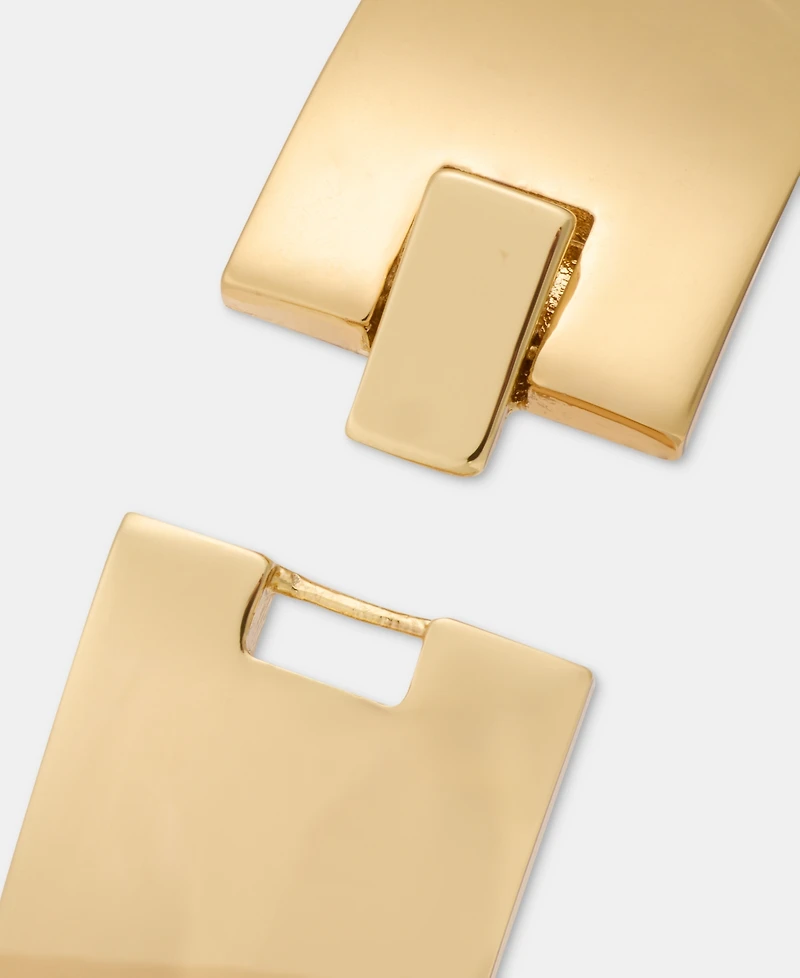 Lauren Ralph Lauren Gold-Tone Sculptural Bangle Bracelet