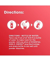 Optimum Nutrition Essential Amino Energy Plus Electrolytes Stick Packs, Energy Powder, Surfside Citrus and Strawberry Burst, 30 Count