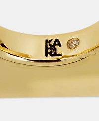 Karl Lagerfeld Paris Square Hoop Earrings