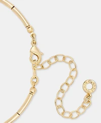 Anne Klein Crystal Butterfly Collar Necklace, 16" + 3" extender