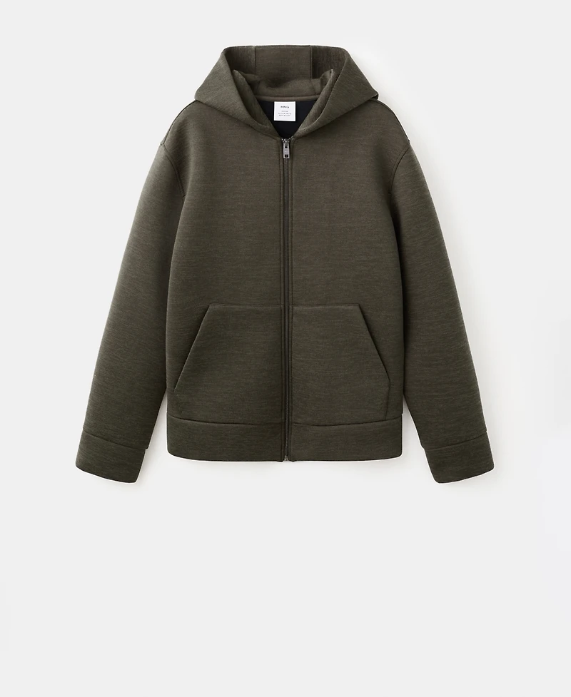 Mango Men's Zipped Hoodie