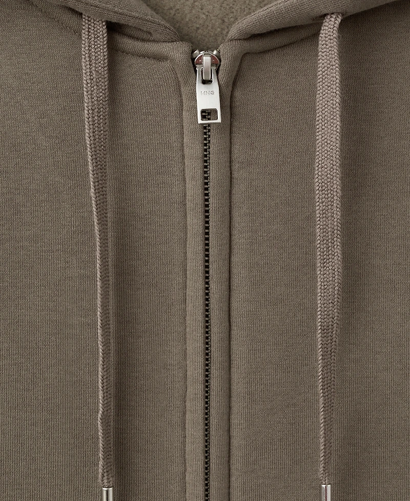 Mango Men's Zipped Hoodie