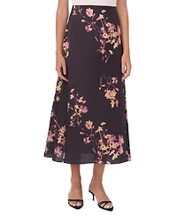 Vince Camuto Women's A-Line Midi Slip Skirt