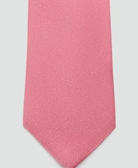 Mango Men's Plain Silk Tie