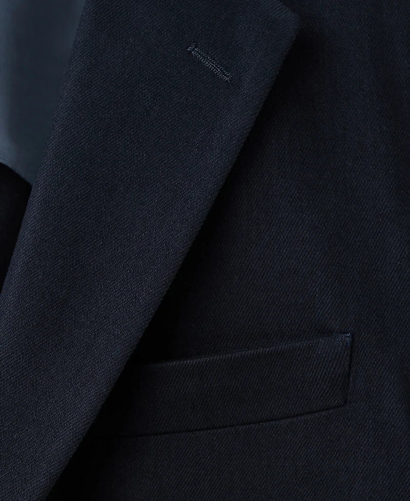 Mango Men's Slim Fit Cotton Blazer