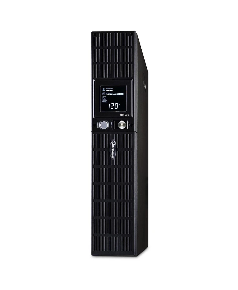 CyberPower OR1500LCDRT2U 2U Rack/Tower 8 Outlets 1500VA 900W Avr Smart App Intelligent LCD Equipped Ups