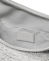 kate spade new york Duo Small Crinkle Metallic Leather Crossbody Bag