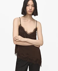 Mango Women's Lace Top