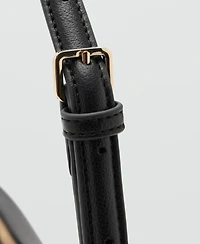 Mango Women's Faux-Leather Shoulder Bag