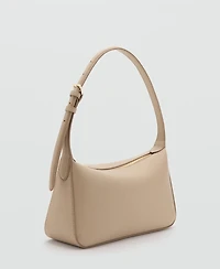 Mango Women's Faux-Leather Shoulder Bag