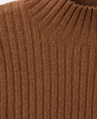 Mango Women's Perkins Neck Fitted Sweater