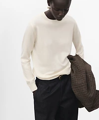 Mango Women's Round-Neck Knitted Sweater