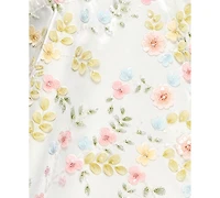 Seni & Cade Juniors' 3D Flowers Sequin Short Dress