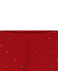 Tommy Hilfiger Girls' Toddler 2T-4T Sleeveless Denim Tunic & Printed Capri Leggings, 2-Piece Set