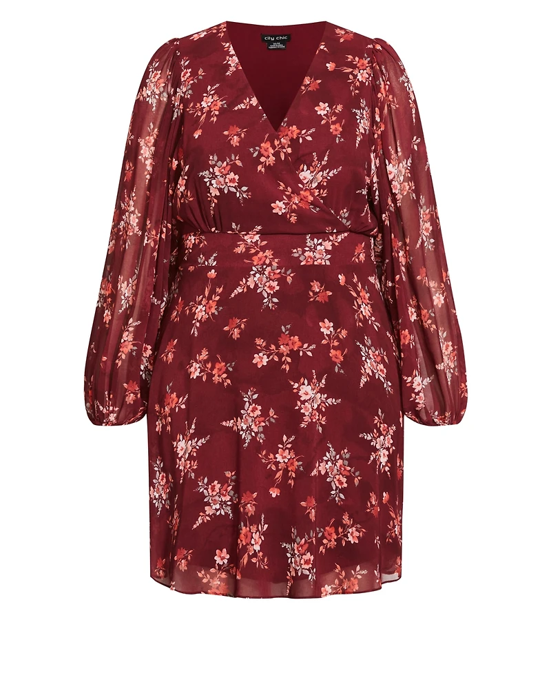 City Chic Women's Plus Tallulah Dress