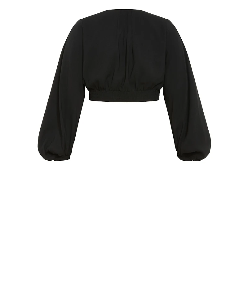 City Chic Women's Plus Fiesta Top