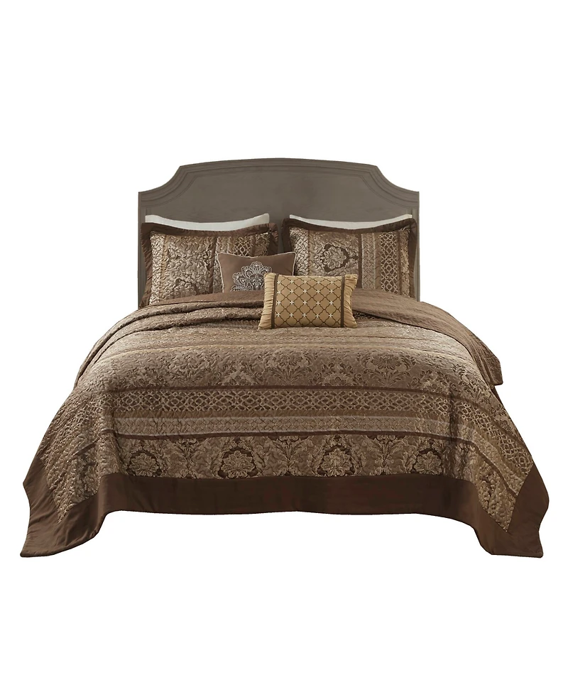 Madison Park Bellagio Quilted 5-Pc. Bedspread Set