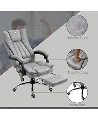Boyel Living Massage Office Chair High Back Reclining Desk Chair with Heating