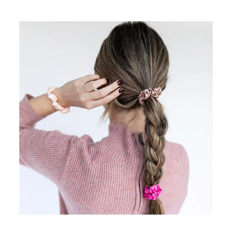 Draft - Headbands of Hope Women's Satin Scrunchie Set