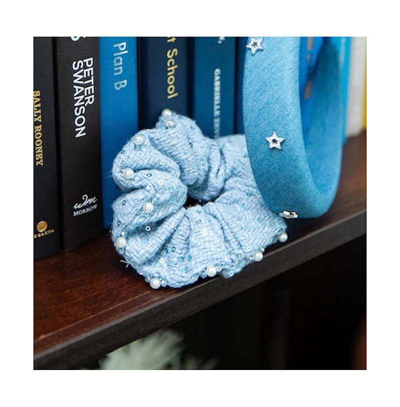 Draft - Headbands of Hope Women's Tweed Scrunchie Set of 3