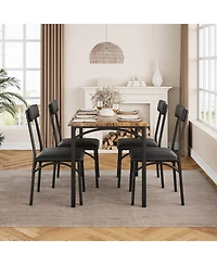 Gaomon Kitchen Table Dining Table Set for Kitchen Table for Dining Room, Home Office