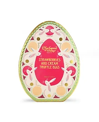 Charbonnel et Walker Easter Strawberries Cream Egg shaped Truffles, 17-Pc.