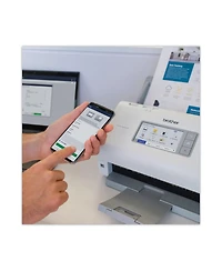 Brother Ads-4900W 600 Dpi Optical Resolution 100 Sheet Auto Document Feeder Professional Desktop Scanner