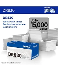 Brother DR830 15,000 Page-Yield Drum Unit