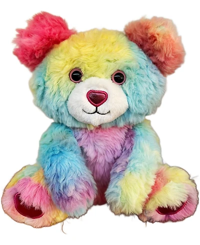 Wild Hippo Tie-Dye Passion Bear Valentine's Plush Toy