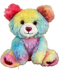Wild Hippo Tie-Dye Passion Bear Valentine's Plush Toy