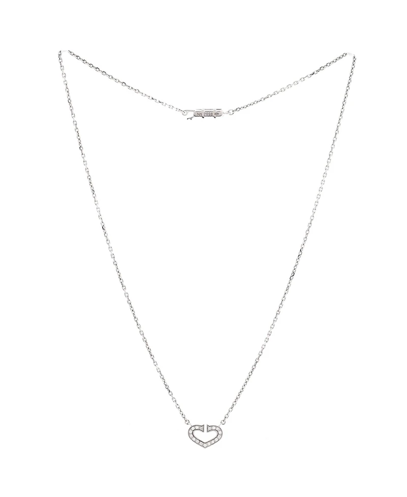 Pre-Owned Cartier C Heart de Cartier Pendant Necklace